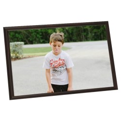 Collage de cadres photo 3 pcs de table Noir 21x29,7 cm MDF 