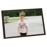 Collage de cadres photo 3 pcs de table Noir 21x29,7 cm MDF 