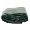 Bâche vert 1x2,5 m 650 g/m² 