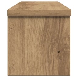 Étagère de cuisine empilable chêne artisanal 60x15x16 cm 