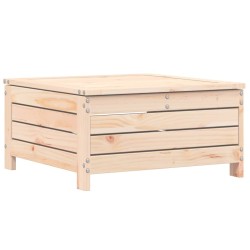Salon de jardin 6 pcs bois de pin massif 
