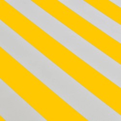 Auvent pliable manuel 400 cm Jaune/blanc  