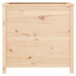 Jardinière 82,5x40x78 cm bois de pin massif 