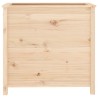 Jardinière 82,5x40x78 cm bois de pin massif 