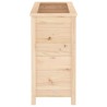 Jardinière 82,5x40x78 cm bois de pin massif 