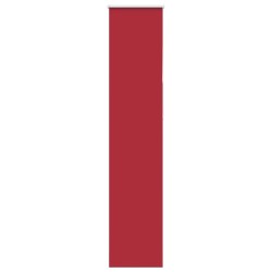 Store enrouleur occultant rouge largeur du tissu 45,7 cm 