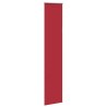 Store enrouleur occultant rouge largeur du tissu 45,7 cm 