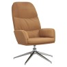 Chaise de relaxation Taupe Similicuir daim 
