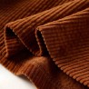 Jupe à poches en velours côtelé pour enfants cognac 92 