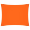 Voile de parasol tissu oxford rectangulaire 6x7 m orange 