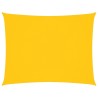 Voile de parasol tissu oxford rectangulaire 6x7 m jaune 