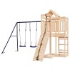 Aire de jeux d'extérieur bois de pin massif 