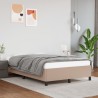 Cadre de lit sans matelas cappuccino 120x190 cm similicuir 