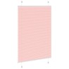 Store plissé rose 95x100 cm largeur du tissu 94,4 cm polyester 