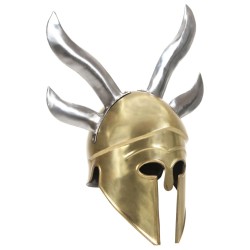 Casque de guerrier grec antique pour GN Laiton Acier 