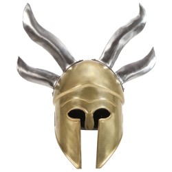 Casque de guerrier grec antique pour GN Laiton Acier 