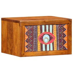 Gains de Chevet2 pcs 35x30x22 cm Bois d'Acacia Massif 