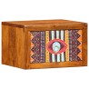 Gains de Chevet2 pcs 35x30x22 cm Bois d'Acacia Massif 