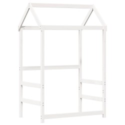 Ensemble de lit et de banc avec toit sans matelas 100x200 cm 