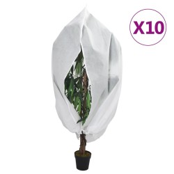 Housses de protection pour plantes avec fermeture éclair 10 pcs 