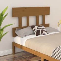 Tête de lit Marron miel 103,5x3x81 cm Bois massif de pin 