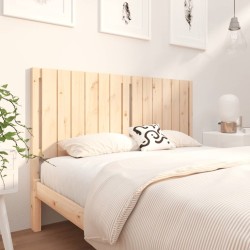 Tête de lit 140,5x4x100 cm bois massif de pin 