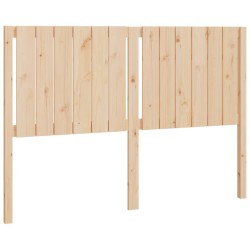 Tête de lit 140,5x4x100 cm bois massif de pin 