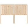 Tête de lit 140,5x4x100 cm bois massif de pin 