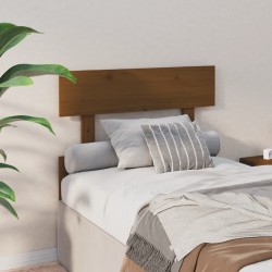 Tête de lit Marron miel 103,5x3x81 cm Bois massif de pin 