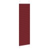Store plissé rouge bordeaux 65x200 cm largeur du tissu 64,4 cm 