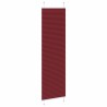 Store plissé rouge bordeaux 65x200 cm largeur du tissu 64,4 cm 