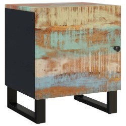 Table de chevet 40x33x46 cm Bois massif de récupération 