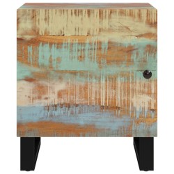 Table de chevet 40x33x46 cm Bois massif de récupération 