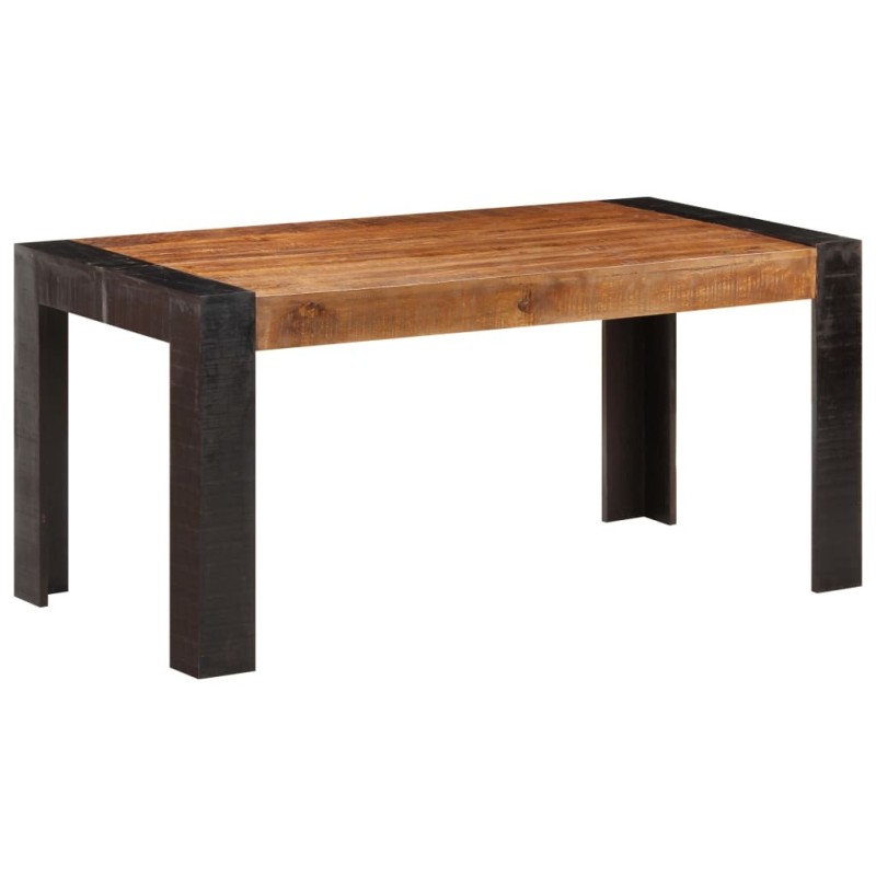 Table de salle à manger 160x80x76 cm Bois de manguier solide Table de salle à manger 160x80x76 cm Bois de manguier solide