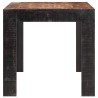 Table de salle à manger 160x80x76 cm Bois de manguier solide 