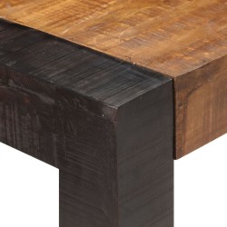 Table de salle à manger 160x80x76 cm Bois de manguier solide 