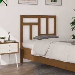 Tête de lit Marron miel 95,5x4x100 cm Bois massif de pin 