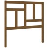 Tête de lit Marron miel 95,5x4x100 cm Bois massif de pin 