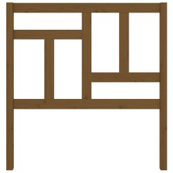 Tête de lit Marron miel 95,5x4x100 cm Bois massif de pin 