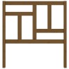 Tête de lit Marron miel 95,5x4x100 cm Bois massif de pin 