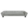 Canapé pour enfants gris clair 100x50x26 cm velours 