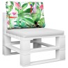 Coussin de palette multicolore 60x40x12 cm tissu 