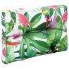 Coussin de palette multicolore 60x40x12 cm tissu 