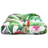 Coussin de palette multicolore 60x40x12 cm tissu 