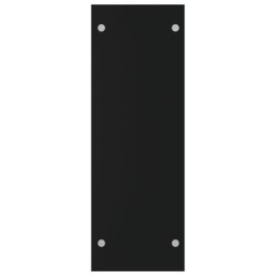 Portant de bois de chauffage Noir 80x35x100 cm Verre trempé 