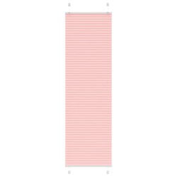 Store plissé rose 65x200 cm largeur du tissu 64,4 cm polyester 