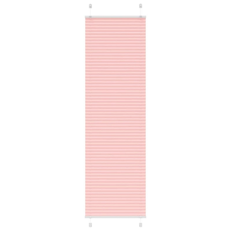 Store plissé rose 65x200 cm largeur du tissu 64,4 cm polyester 
