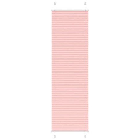 Store plissé rose 65x200 cm largeur du tissu 64,4 cm polyester 