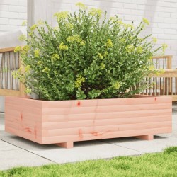 Jardinière 90x60x26,5 cm bois massif de douglas 