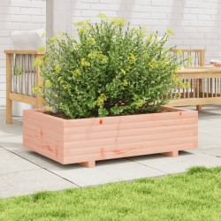 Jardinière 90x60x26,5 cm bois massif de douglas 